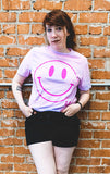 Hello Smiley Lavender T-Shirt